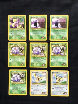 Pokemon Cards: Gym Challenge 17 Card Non-Holo Lot - Image 1