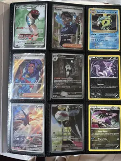Pokemon Binder Collection Multiple Eras Comes With more Cards not shown in pics - Image 1