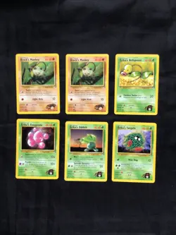 Pokemon Cards: Gym Heroes 6 Card Non-Holo Lot - Image 1