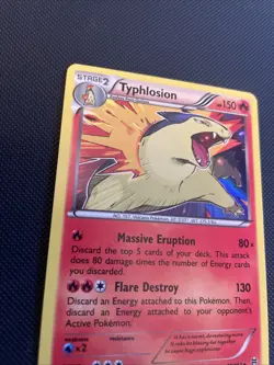 Pokemon TCG XY Breakthrough - Typhlosion 20/162 - Holo Rare Card - NM - Image 2
