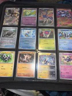 Big Pokemon TCG Binder Collection Of Mixed Cards Lot Includes Binder - Image 4
