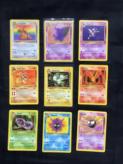 Pokemon Cards: Fossil 36 Card Non-Holo Lot - Image 1