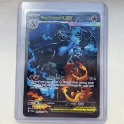 Pokemon tcg Mega Charizard X Ex Phantasmal Flames Best Charizard card 125 - Image 1