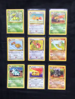 Pokemon Cards: Jungle 20 Card Non-Holo Lot - Image 1