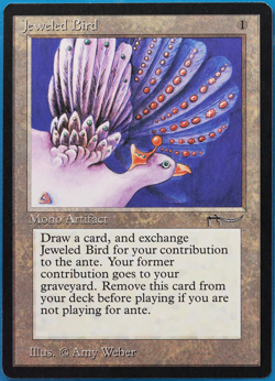 Jeweled Bird Arabian Nights NM Artifact Uncommon MTG CARD (ID# 506613) ABUGames - Image 1