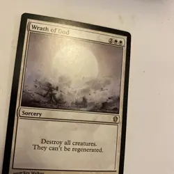 Wrath of God 9th Edition Regular. MTG TCG CARD - Image 2