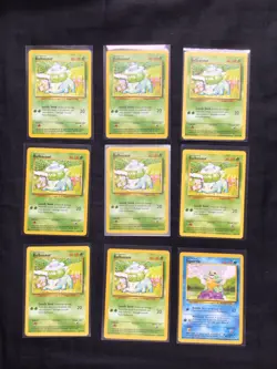 Pokemon Cards: Base Set 20 Card Non-Holo Lot - Image 1