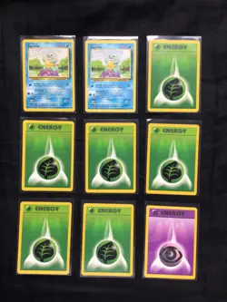 Pokemon Cards: Base Set 20 Card Non-Holo Lot - Image 3