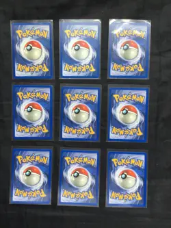 Pokemon Cards: Base Set 20 Card Non-Holo Lot - Image 4