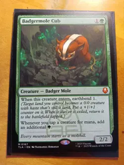 Badgermole Cub ~ NM ~ MTG:ATLA ~ Avatar ~ TopLoader shipping - Image 1
