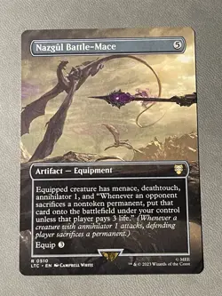 Nazgul Battle-Mace 0510 MTG Lord of the Rings LTC NM - Image 1