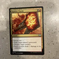 Rakdos Charm 229 MTG Duskmourn Commander 2024 Mint - 9.0 + Non Foil - Image 1