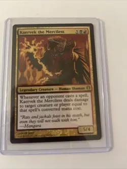 MTG Kaervek the Merciless time spiral - Image 1