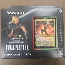 MtG Final Fantasy VII 7 Commander Deck Limit Break NEW - Image 1