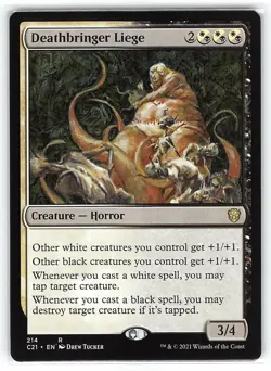Deathbringer Liege *Rare* Magic MtG x1 Commander 2021 - Image 1