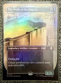 The Walls of Ba Sing Se (Borderless Foil) Mythic MTG Avatar - Image 1