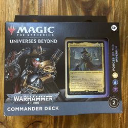 Magic The Gathering Forces of the Imperium Universes Beyond Warhammer 40K New 195166173467 - Image 1
