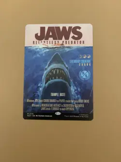 Jaws, Relentless Predator Secret Lair Drop Regular - Image 1