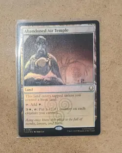MtG TCG: Avatar TLA, Abandoned Air Temple FOIL #0263 Rare - Image 1
