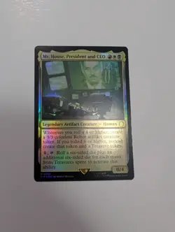 MTG - Mr. House, President and CEO (Foil) - Fallout (PIP) NM/M Condition - Image 1