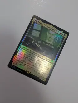 MTG - Mr. House, President and CEO (Foil) - Fallout (PIP) NM/M Condition - Image 2