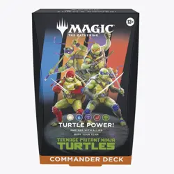 PRE-ORDER NEW MTG Teenage Mutant Ninja Turtles Commander Deck English Presale - Image 1