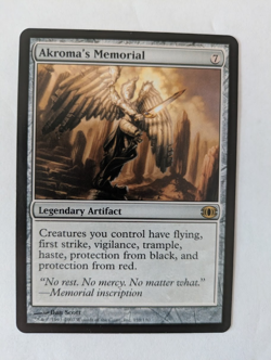 Akroma's Memorial Future Sight MTG NM Free Shipping with tracking - Image 1