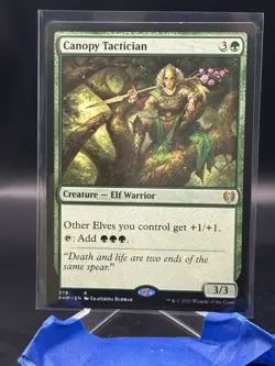 Canopy Tactician Kaldheim Regular 378 MTG - Image 1