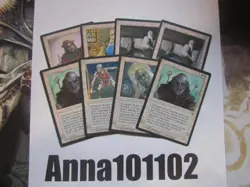 Farrel's Zealot x4 and Icatian Moneychanger 4x, Fallen Empire White MTG - Image 1