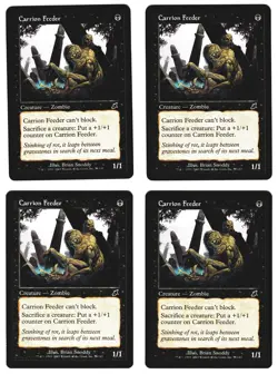 Magic The Gathering MTG - Scourge SCG 2003 - #59 Carrion Feeder NM x4 LOT1 - Image 1