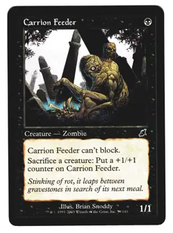 Magic The Gathering MTG - Scourge SCG 2003 - #59 Carrion Feeder NM x4 LOT1 - Image 4