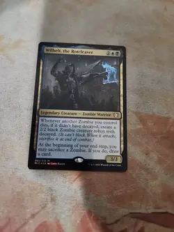 Wilhelt, The Rotcleaver Foil Commander Innistrad Midnight Hunt MTG NM - Image 1