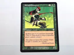 MTG - INVASION (BB/'00) - ELVISH CHAMPION (186) - CHAMPION D.ELFEN/RARE/N.PL./NM - Image 1