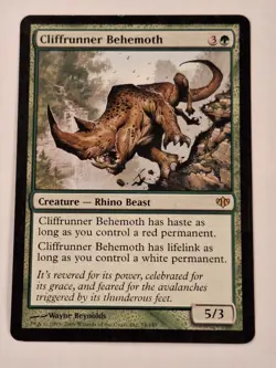 Cliffrunner Behemoth - Conflux -Magic the Gathering MTG Nice! - Image 1
