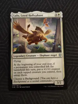 mtg lulu, loyal hollyphant battle for baldur's gate - Image 1