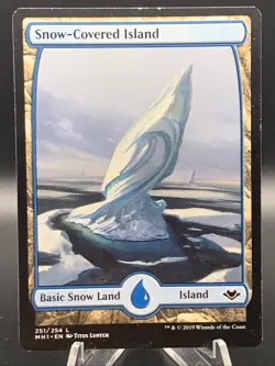 Snow-Covered Island MH1 NM MTG - Image 1