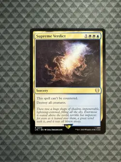 MTG Supreme Verdict #0272 Rare Commander: The Lord of the Rings (LTC) - Image 1