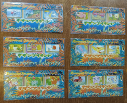 Vintage Pokemon TCG Japanese Southern Islands 6 Sealed Pack of 3 Cards *READ* - Image 1