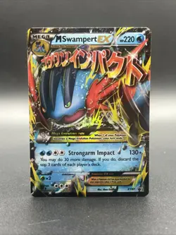 M Swampert EX XY87 Holo Promo Card Pokemon TCG NM - Image 1