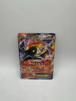 Pokemon card Moltres EX 14/135 B&W Plasma Storm tra rare holo - Image 1