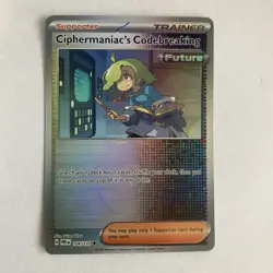 Ciphermaniac's Codebreaking 104/131 Pokeball Holo Pokemon TCG - Image 1