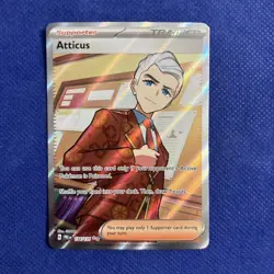Atticus 134/131 SV: Prismatic Evolutions Holo Ultra Rare Pokemon TCG NM - Image 1