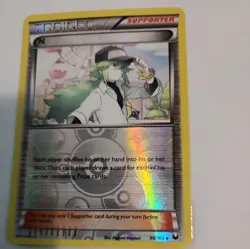Pokemon Black & White Dark Explorers N Trainer Reverse Holo 96/108 Supporter NM - Image 4