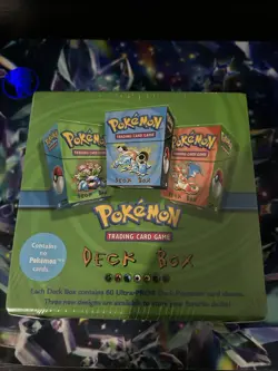 Pokemon Deck Boxes Blastoise ,Charizard, Venusaur Display Box Ultra Rare New - Image 1