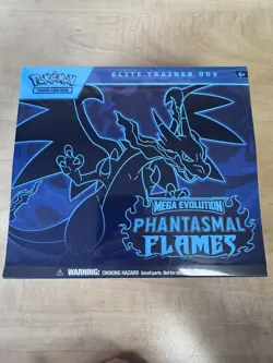 NEW 2025 Pokemon Phantasmal Flames Elite Trainer Box ETB, IN HAND - Image 1