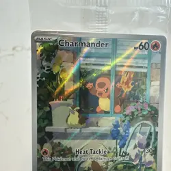 SEALED Charmander Obsidian Flames Promo Scarlet & Violet 044 Pokemon NM New - Image 3