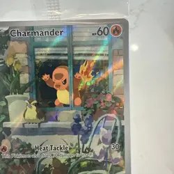 SEALED Charmander Obsidian Flames Promo Scarlet & Violet 044 Pokemon NM New - Image 4