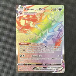 Pokemon TCG Eternatus VMAX Darkness Ablaze 192/189 Rainbow - Image 1