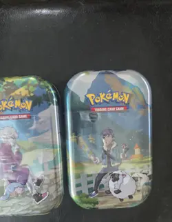 LOT OF 5 SPANISH Pokemon Crown Zenith CENIT SUPREMO Mini Tins 10 Packs Total - Image 3