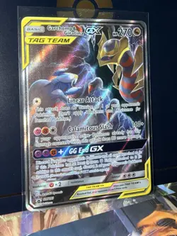 Pokemon Tag Team Garchomp and Giratina GX SM193 Alternate Art Promo Sun & Moon - Image 4